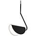 Lampadario A Sospensione Moderno Mollis Metallo Nero Acrilico 1 Luce G9 7w - Foto miniatura 1