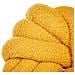Cuscino Decorativo Akola Bouclé 31 X 31 Cm Tinta Unita Senape - Foto miniatura 3