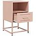 Comodini 2 Pz Rosa 36x39x60,5 Cm In Acciaio - Foto miniatura 10