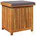 Scatola Cuscini da Esterno 60x50x61 cm Legno Massello Acacia - Foto miniatura 1