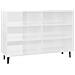 Lusso Casadino -  Credenza Bianco Lucido 103,5x35x70 Cm In Legno Multistrato - Foto miniatura 1