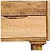 Comodino In Legno Massello Di Mango 40x30x59,5 Cm - Foto miniatura 8