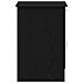 Scrivania  Nera Rovere 100x50x76 cm in Legno Ingengerizzato - Foto miniatura 8