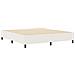 Letto Box Spring Crema Super King Tessuto A Coste - Foto miniatura 3