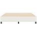 Letto Box Spring Crema Super King Tessuto A Coste - Foto miniatura 6