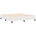 Letto Box Spring Crema Super King Tessuto A Coste - Foto miniatura 8