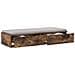 Cassetti da letto Rovere affumicato 80x36.5x16.5 cm Legno ingegnerizzato - Foto miniatura 3