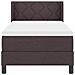 Letto box spring con materasso Marrone Scuro 80 x 200 cm - Foto miniatura 8