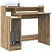 Scrivania rovere artigianale 97 x 45 x 90 cm Legno multistrato - Foto miniatura 3