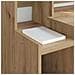 Scrivania rovere artigianale 97 x 45 x 90 cm Legno multistrato - Foto miniatura 5