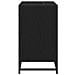 Armadio per Lavabo da Bagno Rovere nero 65 x 33 x 60 cm - Foto miniatura 7