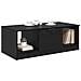 Tavolino da salotto Rovere nero 100 x 50 x 36 cm - Foto miniatura 3