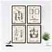 Set Di 4 Stampe Brevetto Cavatappi Manifesti Con Invenzioni E Vecchi Brevetti Poster Disegni Brevetti Invenzioni Famosi Disegni Cornice Nera A4 - Foto miniatura 1