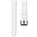 Cinturino Di Ricambio In Silicone Da 22 Mm Compatibile Con Huawei Gt6 - Stile Sportivo Con Fibbia Nera White - Foto miniatura 1