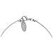 Girocollo In Argento Con Doppia Calla Placcata Argento, 40 Cm - Foto miniatura 4