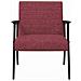 poltrona Rosso Vino 59 x 75 x 78 cm Tessuto - Foto miniatura 4