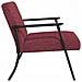 poltrona Rosso Vino 59 x 75 x 78 cm Tessuto - Foto miniatura 5