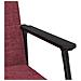 poltrona Rosso Vino 59 x 75 x 78 cm Tessuto - Foto miniatura 8