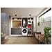 H-WASH&DRY 350 H-WASH 350, Lavasciuga Slim 6+4 KG, 10% più efficente della classe A, 1400 giri, Bianco, Inverter, Vapore, Wi-Fi, H3DPS 4646TAB6-S - Foto miniatura 10
