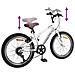 Mountain Bike 20 Pollici 6-Speed per 5-8 anni Bianco - Foto miniatura 7
