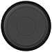 Vassoio Rotondo per Fiori 24 pcs Nero Ø 21,5 x 2,5 cm Plastica - Foto miniatura 6