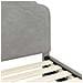 Struttura letto bambini con testata Grigio Chiaro 80 x 160 cm - Foto miniatura 8