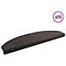 Tappetini per scale autoadesivi Semicircolare 15 pcs Antracite - Foto miniatura 3