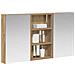 Set di Armadi da Bagno con lo scaffale 3 pcs 90 x 10,5 x 50 cm - Foto miniatura 3