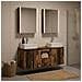 Set di Armadi da Bagno 5 pcs Legno antico Legno ingegnerizzato - Foto miniatura 4