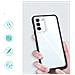 Custodia Trasparente 3in1 Per Samsung Galaxy S21 + 5g (s21 Plus 5g), Con Cornice, Cover In Gel, Nera - Foto miniatura 4