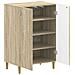 Mobile per scarpe DELFT 59,5 x 39,5 x 90 cm Rovere Sonoma - Foto miniatura 3