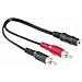 Acc Cavetto Adat 2 Rca M / Jack 3,5mm - Foto miniatura 1