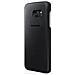 Cover Leather per Galaxy S7 Edge - Nero - Foto miniatura 2