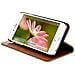Custodia A Libro In Vera Pelle Serie First Class Apple Iphone 6 E 6s - Marrone - Foto miniatura 7