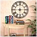 Orologio Da Parete Vintage Al Quarzo In Metallo 60 Cm Xxl - Foto miniatura 6