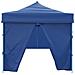 Tenda Pieghevole Pop-up Con 8 Pareti Laterali 3x9 M Blu - Foto miniatura 7