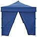 Tenda Pieghevole Pop-up Con 8 Pareti Laterali 3x9 M Blu - Foto miniatura 9