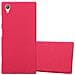 Custodia Compatibile Con Sony Xperia Xa1 Plus In Frost Rosso - Coperchio Protettivo In Silicone Tpu Flessibile - Foto miniatura 1