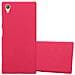 Custodia Compatibile Con Sony Xperia Xa1 Plus In Frost Rosso - Coperchio Protettivo In Silicone Tpu Flessibile - Foto miniatura 4