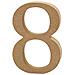 Numero, H: 8 Cm, Mdf, 8, 1 Pezzo. - Foto miniatura 1