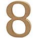 Numero, H: 8 Cm, Mdf, 8, 1 Pezzo. - Foto miniatura 2