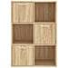 Armadietto Rovere Sonoma 60x29,5x90 cm in Legno Multistrato - Foto miniatura 5
