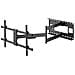 Staffa A Muro Braccio Estensibile Fino A 1015 Mm Per Lcd 43-80'' Nero - Foto miniatura 2
