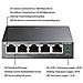 Tl-sg1005p 5-port Gigabit Switch Poe Ethernet (poe 4 Porte 56 Watt Di Bilancio Non Richiede Alcuna Configurazione)  - Foto miniatura 2