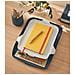 Leitz Briefkorb Cosy 52590089 +organizer A4 Ps Grau (52590089)  - Foto miniatura 3