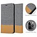 Custodia Compatibile Con Apple Iphone 11 Pro Max (xi Pro Max) In Grigio Chiaro Marrone - Coperchio Protettiva Con Chiusura Magnetica, Funzione Stand E Tasca Per Le Carte - Foto miniatura 6
