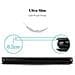 Custodia Compatibile Con Apple Iphone 5 / Iphone 5s / Iphone Se In Nero Cometa - Coperchio Protettivo Con Chiusura Magnetica, Funzione Stand E 2 Finestre Di Visualizzazione - Foto miniatura 7