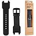 Cinturino 607 Originale Leather Band Per Amazfit T-rez - T-rex Pro Black - Foto miniatura 1