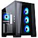 Case Dark Cave Tower ATX / micro ATX / Mini-ITX 3 Porte USB 3.2 Colore Nero (Finestrato) - Foto miniatura 1