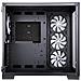 Case Dark Cave Tower ATX / micro ATX / Mini-ITX 3 Porte USB 3.2 Colore Nero (Finestrato) - Foto miniatura 8